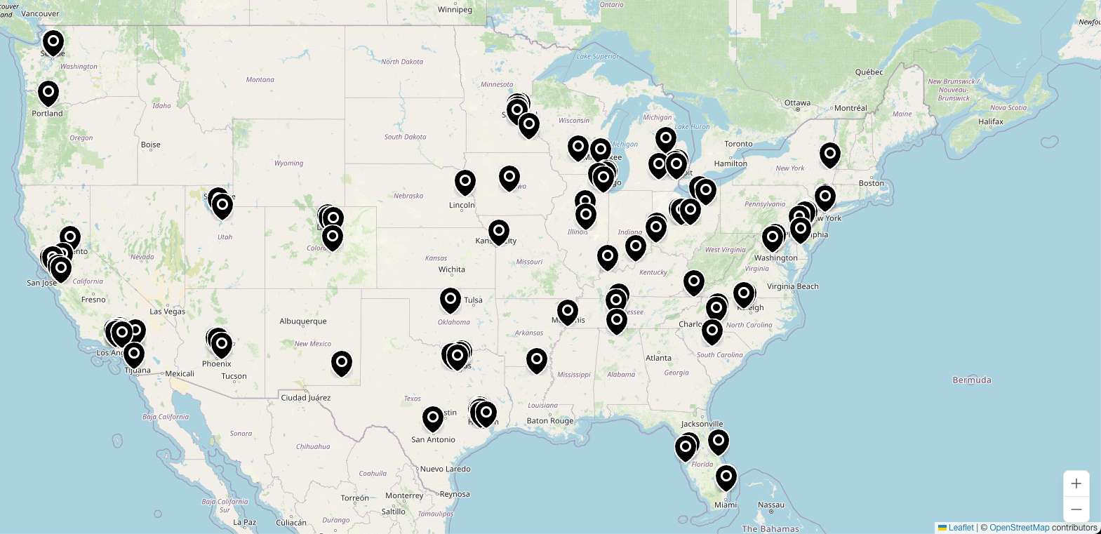 Building an Interactive Store Locator Map with Next.js and Leaflet